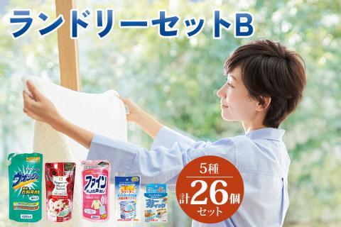 [生活応援] ランドリーセットC (衣料用 粉末洗剤 液体柔軟剤) [0941]