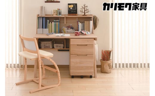 カリモク家具『学習デスクセット：ピュアナチュールF』SU3300(SS3320) AU0310 SU0367 XT2401 [1158]