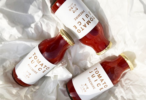 ≪有機JAS認証≫【谷下農園】プレミアム トマトジュース（180ml×3本）とまと 飲料 トマト トマトジュース 無添加 無塩 野菜飲料 野菜ジュース 中玉トマト フルティカ 使用【61-13】