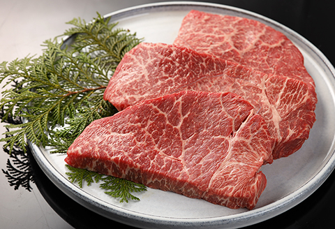 【冷凍】飛騨牛ももステーキ 170g×3枚  牛肉 国産 ブランド牛【22-6】