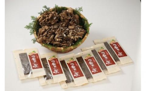 飛騨舞茸と佃煮のセット(飛騨舞茸 600g ・舞茸の佃煮 600g（100g×6袋））マイタケ まいたけ【60-1】 舞茸 600g＆佃煮