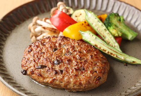 飛騨小坂ぶなしめじ入り  飛騨牛ハンバーグ（200g×3個）冷凍【72-2】