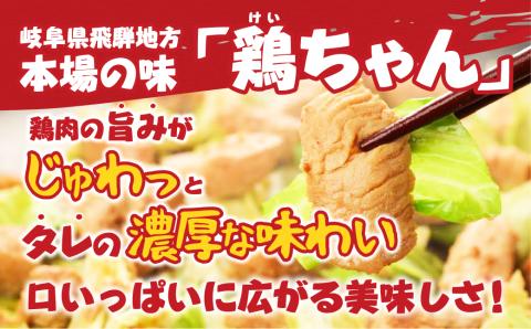 萩屋ケイちゃん 大人の灼熱セット　ピリ辛みそ味・カレー味・幻のコショウ味（各230g×2）計6パック 冷凍配送 けいちゃん 鶏ちゃん【10-8】