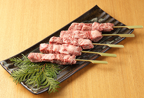 飛騨牛串焼き・飛騨牛ハンバーグセット（牛串 10本・ハンバーグ 100g×2個）最高級 国産 牛肉 ブランド牛 和牛 BBQ バーベキュー 冷凍配送 【22-33】