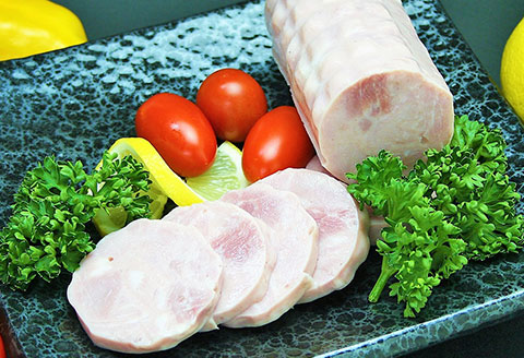 【飛騨 味職人】ボーノポークプレスハム（約390g×2本）豚肉 ブランド豚 贈答 ギフト 【57-12】