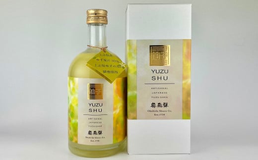 奥飛騨ゆず酒　500ml  柚子 ユズ ギフト 贈答 お酒 【16-34】