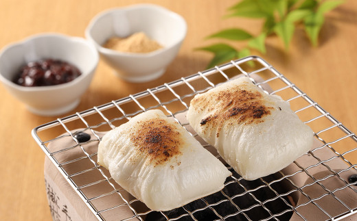 （期間限定）【2025年11月中旬頃～2026年3月下旬発送】飛騨の生切りもち 5種類セット（白餅・草餅・豆餅・きび餅・栃餅 各1枚入）のうさん糀村【87-7】