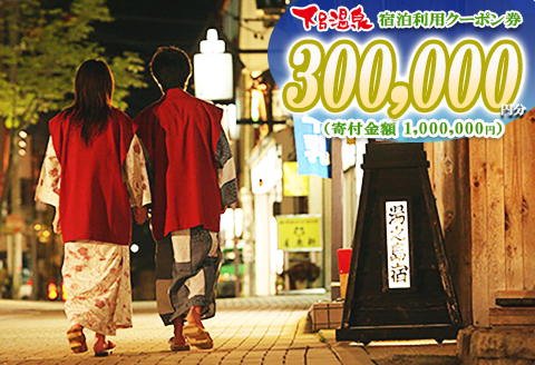 下呂温泉宿泊利用クーポン券（300,000円分）旅館 ホテル 宿泊券 旅行 温泉 30万円分（有効期限 発行日より3年間）【a001-7】 下呂温泉宿泊利用クーポン券（300,000円分）