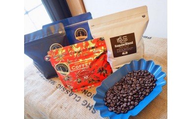 新鮮煎りたてコーヒー豆セット200g×4種（レギュラーブレンド、ロイヤルブレンド、モカスペシャルブレンド、おすすめシングルオリジンストレートコーヒー）コーヒー 珈琲 豆下呂温泉 緑の館【17-22】