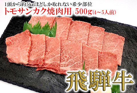 冷凍】菊の井 飛騨牛トモサンカク焼肉 500g（4～5人前）【70-6】: 下呂市ANAのふるさと納税