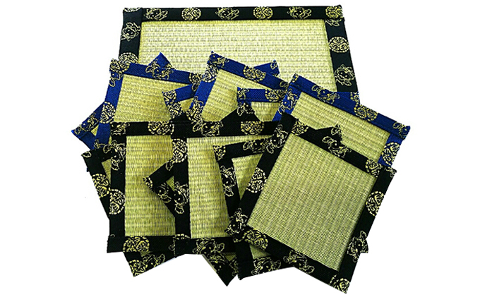 かいづっち畳コ－スタ－花台ブラックセット