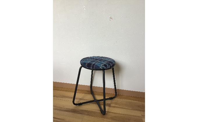 スツール（イス）ブルー