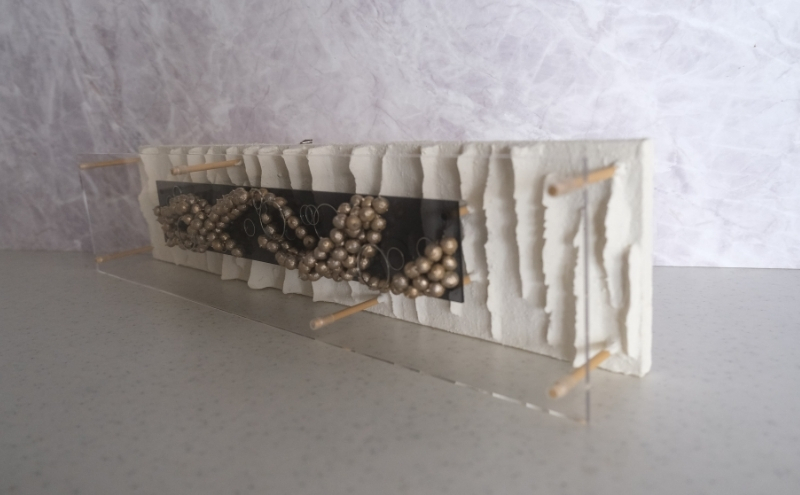 ウォールデコ/レクダングル(1) インテリア オリジナル 立体インテリア 壁 装飾 花 フラワー ウッド  おしゃれ ギフト プレゼント 岐阜県 海津市