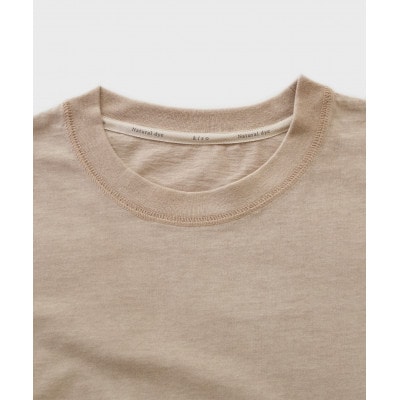 草木染めコットンTシャツ　柿渋