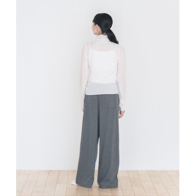 【洗える/とろける肌触り/草木染め】テンセルカシミヤ タートルネック　キナリ