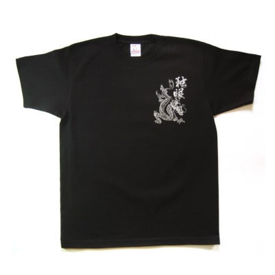 戦国武将Tシャツ 伊達政宗(ブラック,XSサイズ)