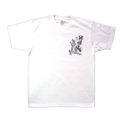 戦国武将Tシャツ 伊達政宗(ホワイト,Mサイズ)