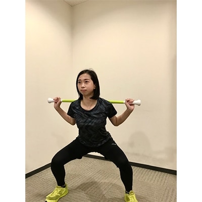 バット材(メープル)使用ストレッチ用ポール