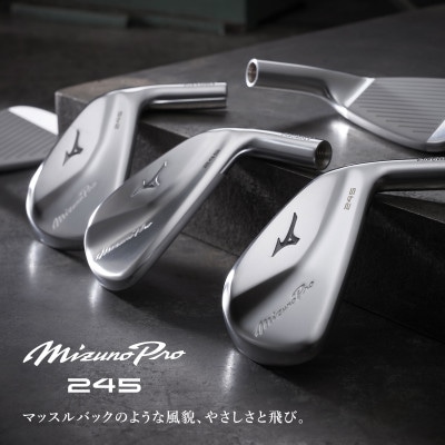 Mizuno Pro 245 アイアン 6本組(No.5～9、PW)/5KJWS33306S2