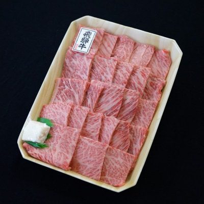 飛騨牛ロースまたは肩ロース600g (焼肉・BBQ用)【配送不可地域：離島】