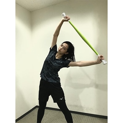 バット材(メープル)使用ストレッチ用ポール