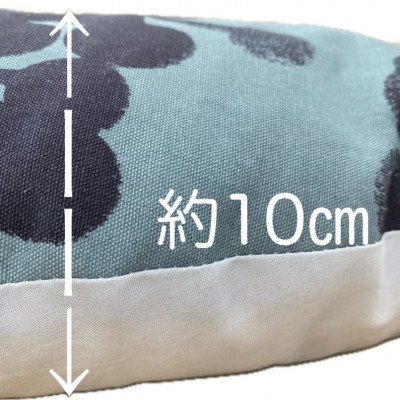 ビッグ丸座布団　モコ・ブラウン