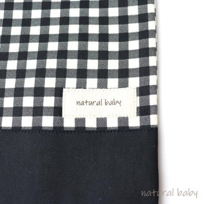 日本製 人気レッスンバッグ ブルー×ボールドストライプ