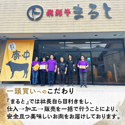 【飛騨牛】ロース・肩ローススライス(すきやき・しゃぶしゃぶ用)400g【配送不可地域：離島】