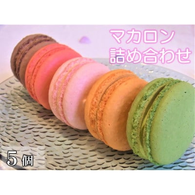 マカロン5種詰合せ【配送不可地域：離島】