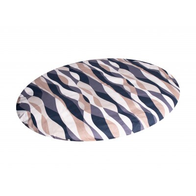 naps　いねむり　ふとん(ラージ)ウェーブ　ブルー