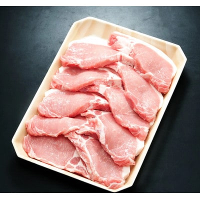 養老山麓豚 ロース とんかつ・テキカツ用 1kg(100g×10枚)【配送不可地域：離島】