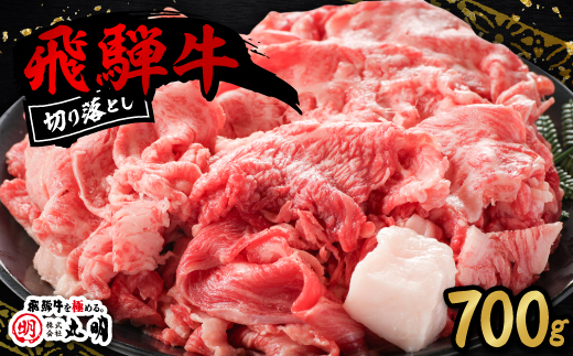 飛騨牛　切り落とし(コマ切れ)700g【配送不可地域：離島・北海道・沖縄県】
