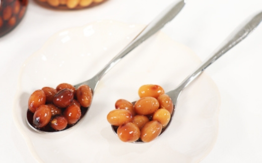 酢大豆・黒酢大豆食べ比べ2本セット