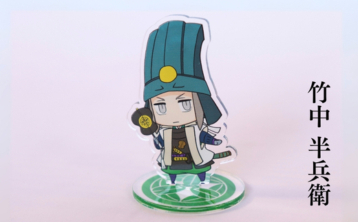 【アクリルスタンド】秀吉と両兵衛（秀吉　官兵衛　半兵衛） 豆本おまけ付