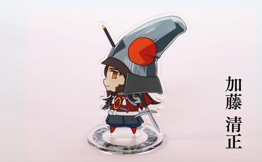 【アクリルスタンド】賤ヶ岳の戦い（福島正則　柴田勝家　加藤清正） 豆本おまけ付