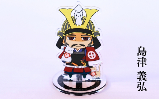 【アクリルスタンド】三成と困ったちゃんたち（三成（にらみ）　義弘　秀秋） 豆本おまけ付