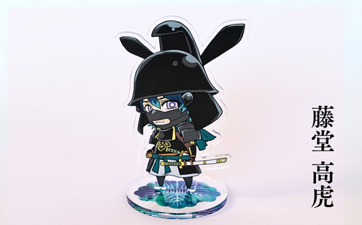 【アクリルスタンド】東軍の英傑たち（家康（徳川家康）　直政　忠勝　高虎） 豆本おまけ付