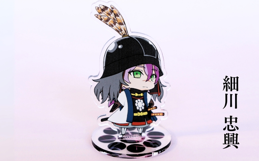 【アクリルスタンド】味方だと思ったのに（忠興　ガラシャ　光秀） 豆本おまけ付