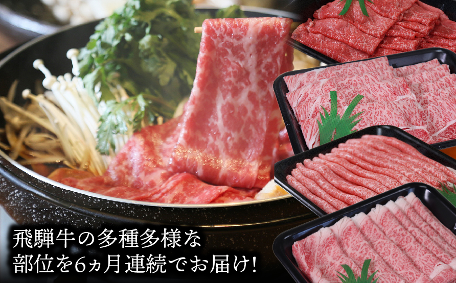 大満足飛騨牛三昧6か月コース