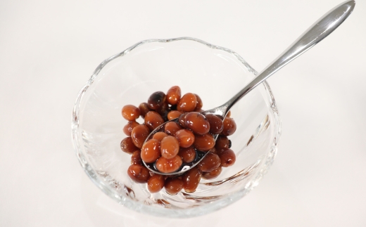 身体に優しいおやつ！黒酢大豆2本セット