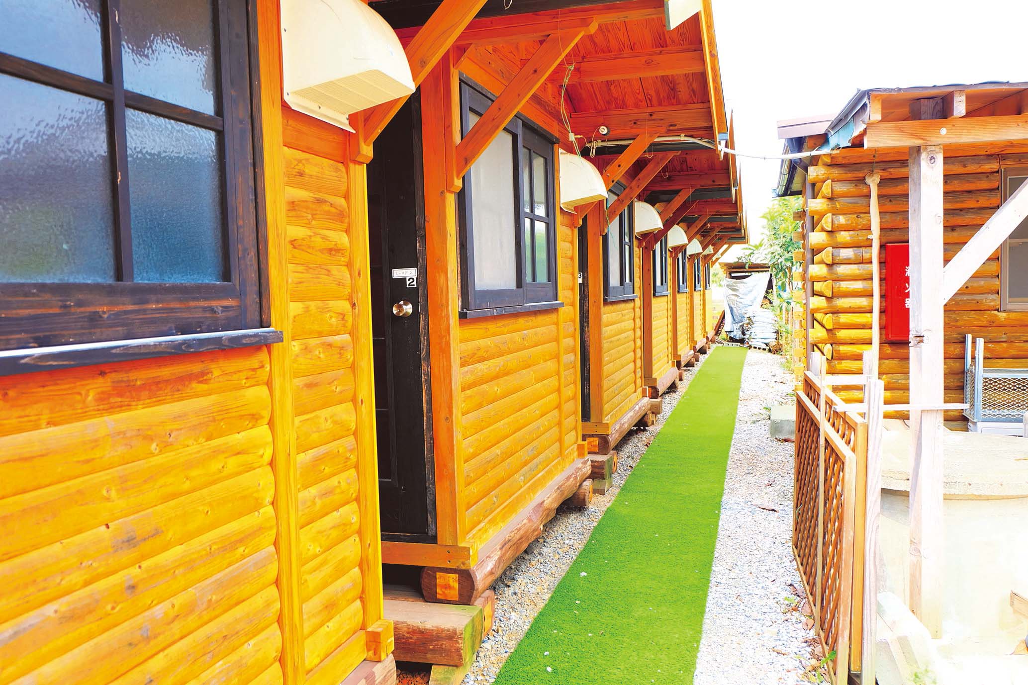 憧れの手造りログハウス一泊朝食付き（お一人様）