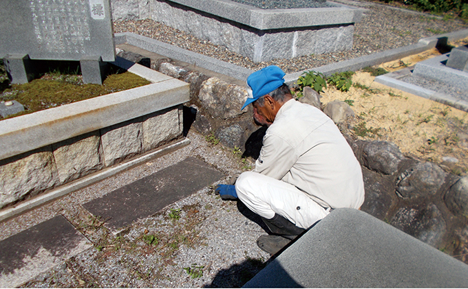 ふるさとのお墓清掃サ－ビス