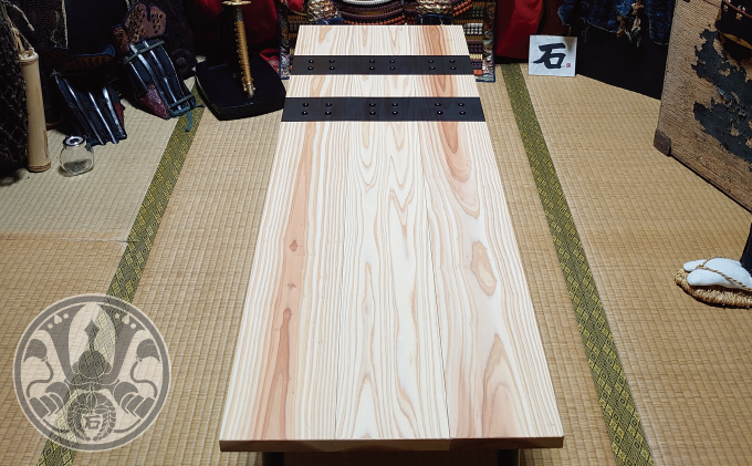 関ケ原戦国甲冑館オリジナル陣盾テーブル簡易版