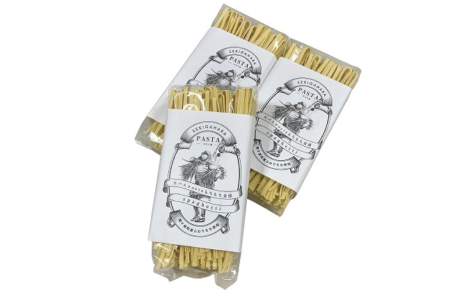 関ケ原町産ふわりもち使用 関ケ原パスタ（平打ち麺）計900g