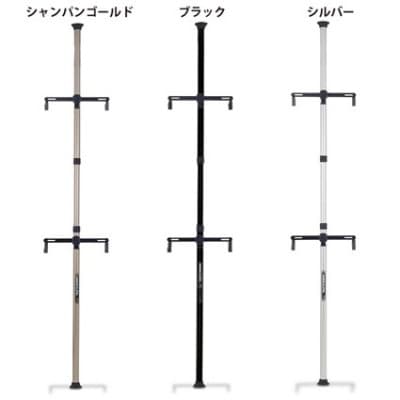 ミノウラのバイクタワー25D　自転車展示台　2台用　シャンパンゴールド　MINOURAの自転車用品