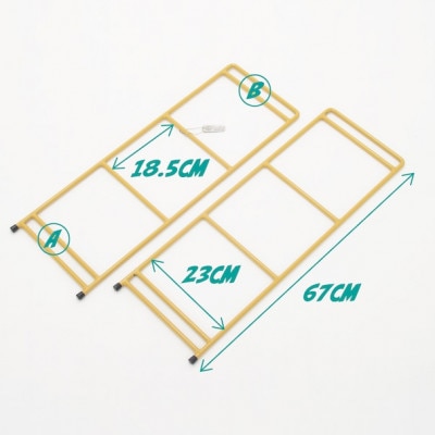 MINOURAのアイアンレッグ　IR67-M　高床タイプ　マスタード色