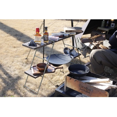 MINOURAのアイアンレッグ　IR67-K　高床タイプ　カーキ色