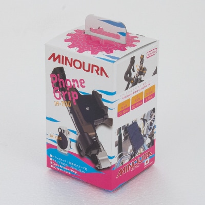 ミノウラのスマートフォンホルダーヒット製品「PHONE GRIP」の新型、iH-700.