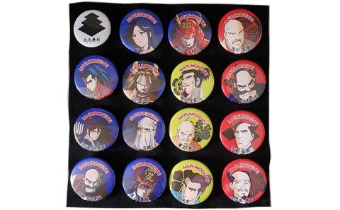 丸毛戦記オリジナル缶バッジセット