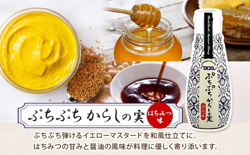 美ノ久 ぷちぷちからしの実 110g×2本 調味料 プチプチ ぷちぷち からし カラシ からしの実 粒マスタード はちみつ醤油 甘じょっぱい 万能 万能調味料 常備 チューブタイプ グリル サラダ ドレッシング お取り寄せご当地 送料無料 岐阜県 安八町